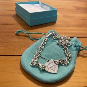 Tiffany & Co. Heart Chain Necklace